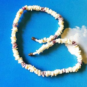 Vintage Shell Necklace Natural Beach Vibe